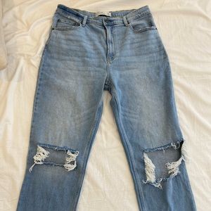 Abercrombie & Fitch 90s straight ultra high rise